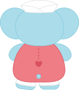 エバちゃん背後